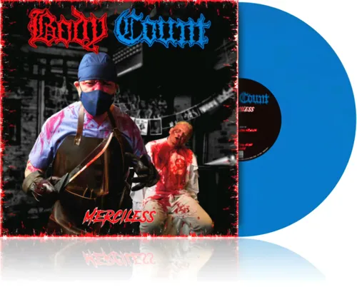 Body Count - Merciless (Indie Exclusive, "Cold- Blooded" Blue Colored Vinyl, Limited Edition) Vinyl Record