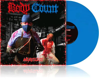 Body Count - Merciless (Indie Exclusive, "Cold- Blooded" Blue Colored Vinyl, Limited Edition) Vinyl Record