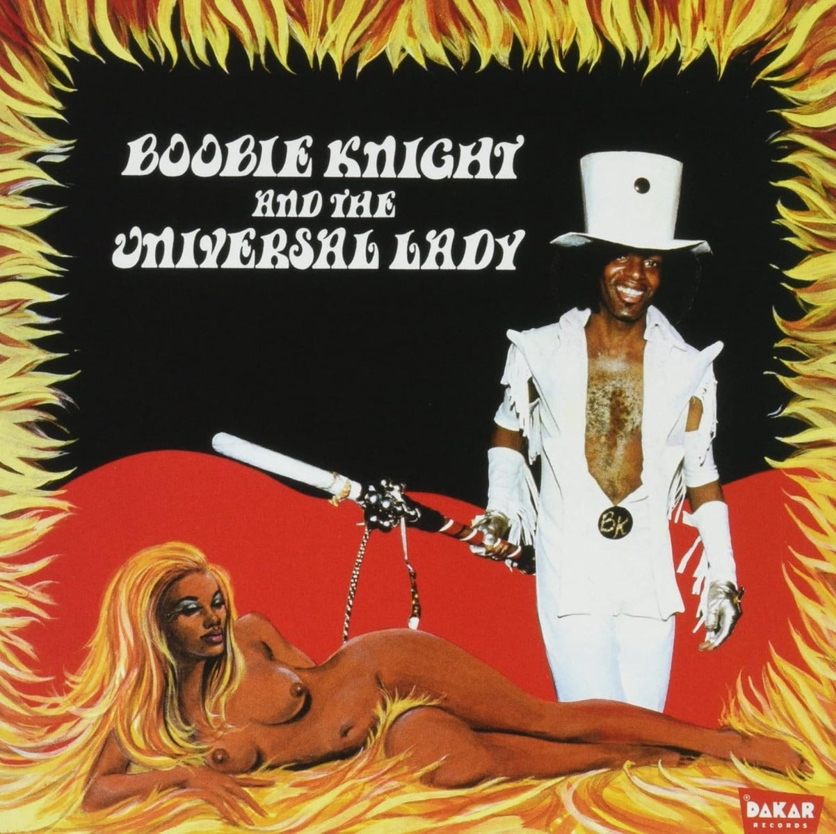 Boobie Knight And the Universal Lady - Earth Creature (RSD Essentials, Indie Exclusive, Red-Hot Red Colored Vinyl) Vinyl Record