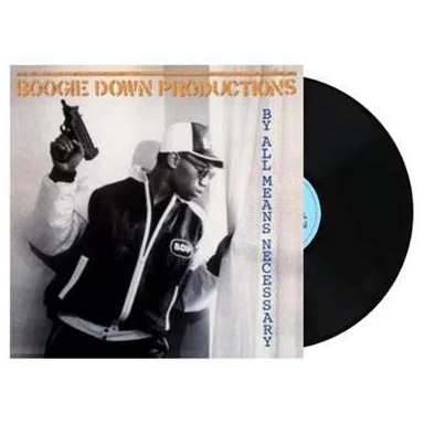Boogie Down Productions - By All Means Necessary [Import] [Vinyl] Vinyl Record