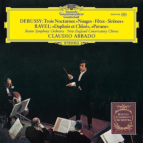 Boston Symphony Orchestra/Claudio Abbado - Debussy: Trois Nocturnes/Ravel: Daphnis et Chloé, Pavane [The Original Source Series] [LP] Vinyl Record