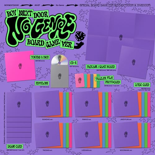 Boynextdoor 4Th Ep [No Genre] [Board Game Ver.]  Music CD