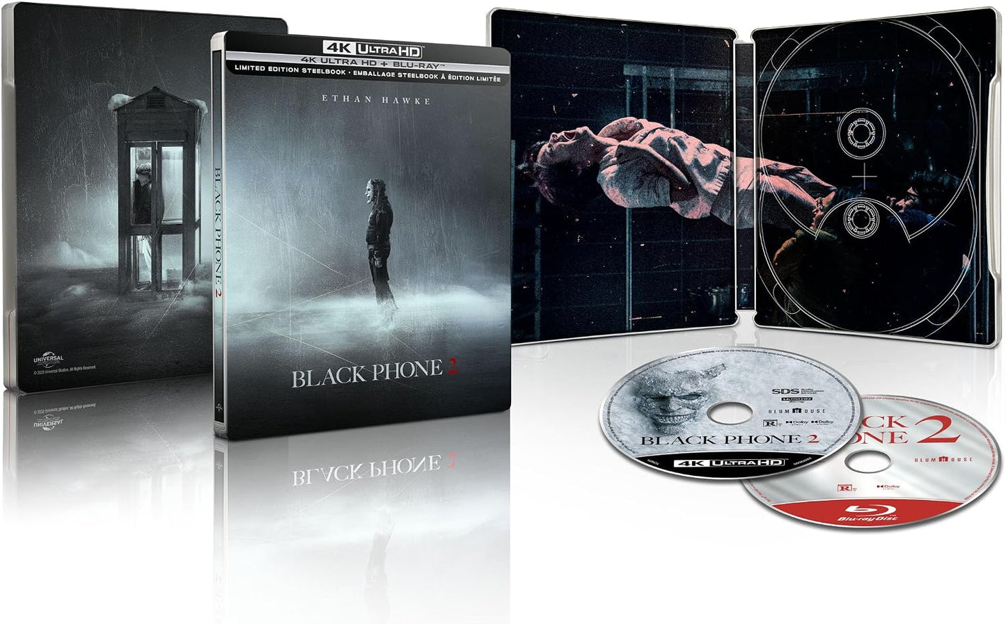 Black Phone 2 - Limited Edition Steelbook (4K Ultra HD + Blu-ray)
