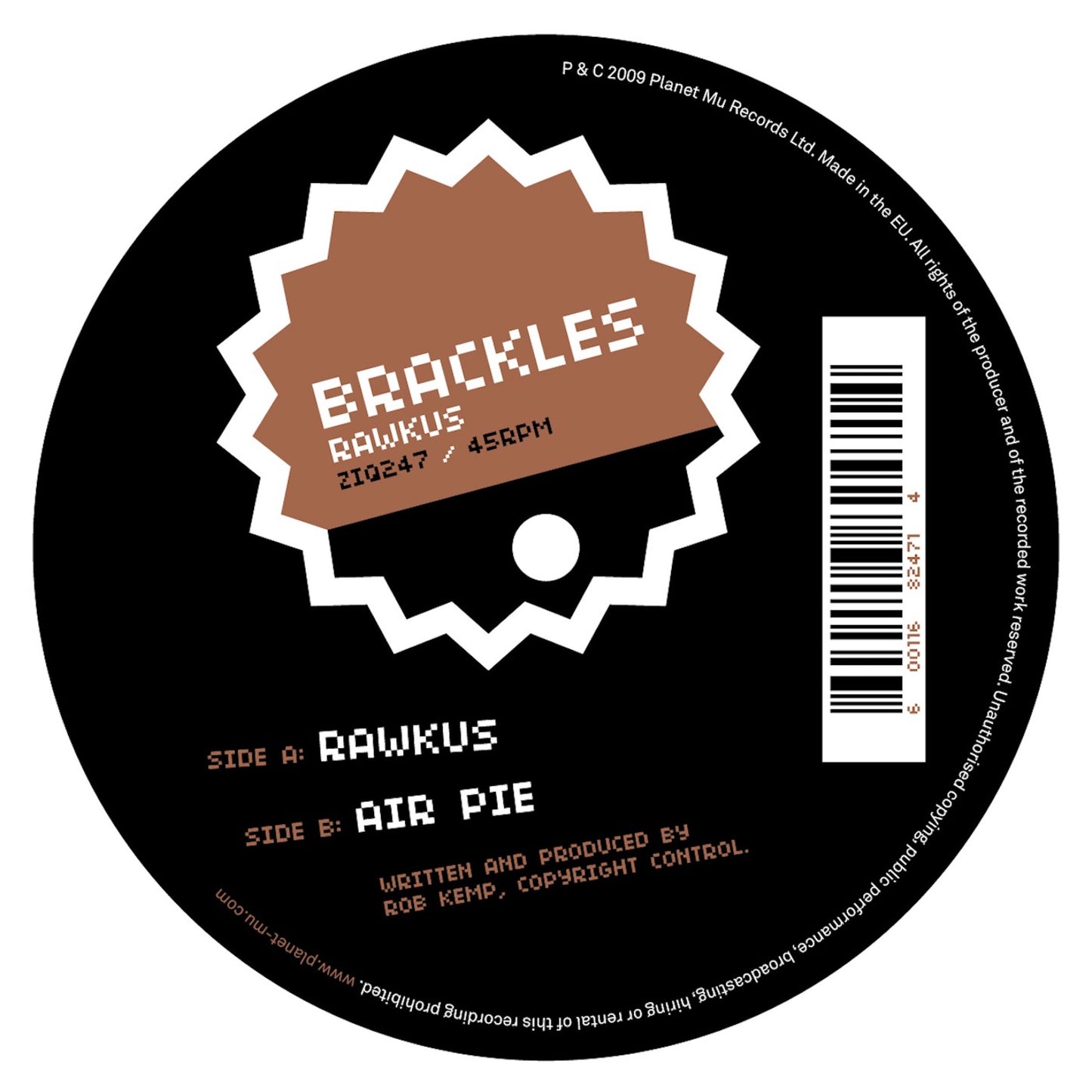 Brackles - Rawkus - 12" Vinyl Record