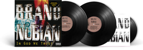Brand Nubian - In God We Trust: 30th Anniversary [Explicit Content] (140 Gram Vinyl, With Bonus 7") (2 Lp's) Vinyl Record