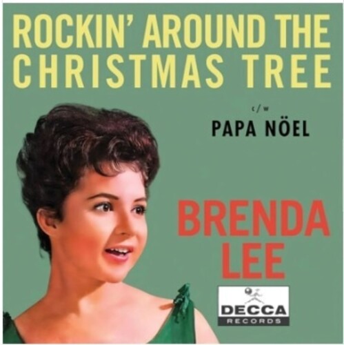 Rockin' Around The Christmas Tree (Translucent Emerald Colored Vinyl) (7" Single) Vinyl Record