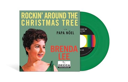 Rockin' Around The Christmas Tree (Translucent Emerald Colored Vinyl) (7" Single) Vinyl Record