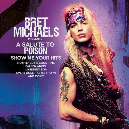 A Salute To Poison - Show Me Your Hits - PURPLE/ BLACK SPLATTER Vinyl Record