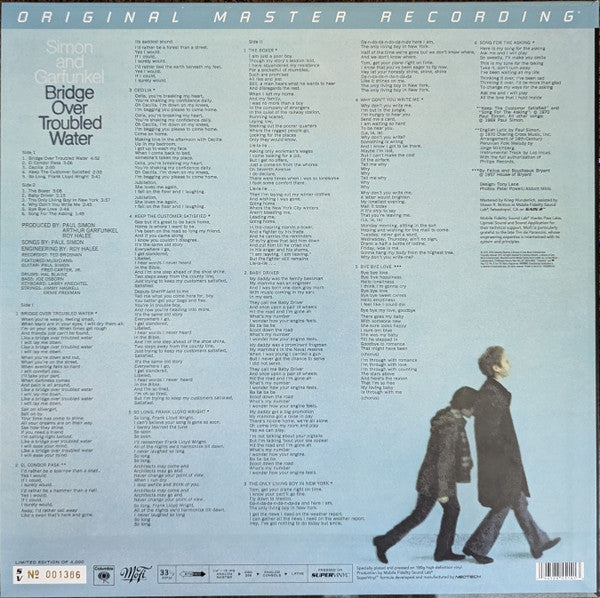 Bridge Over Troubled Water (Mofi SuperVinyl 180g Limited, Numbered) Vinyl Record