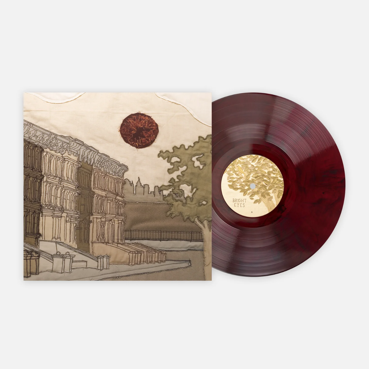Bright Eyes - I'm Wide Awake, It's Morning (Limited Edition, Red Marble Colored Vinyl) Vinyl Record