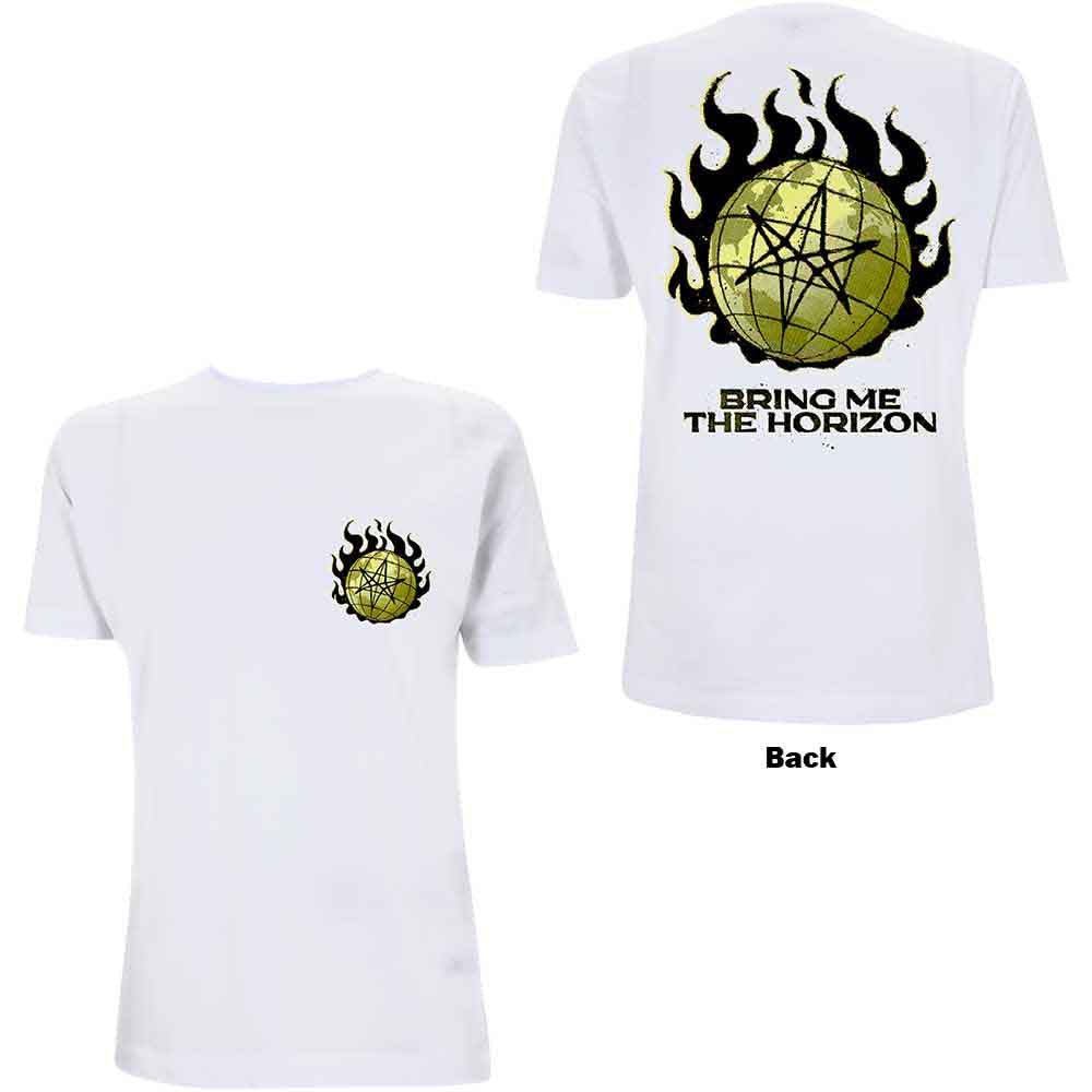 Bring Me The Horizon Globe [T-Shirt] Officially Licensed
