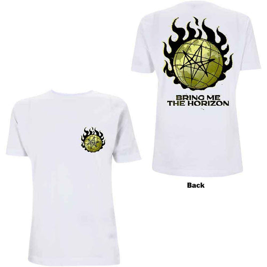 Bring Me The Horizon Globe [T-Shirt] Officially Licensed