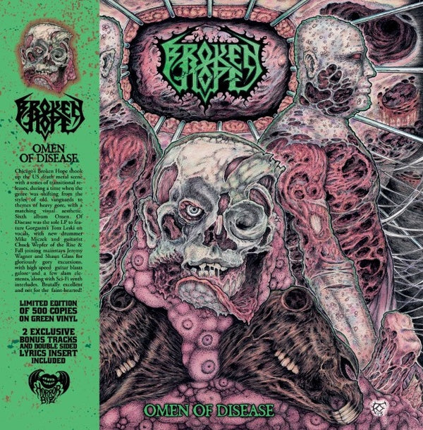 BROKEN HOPE - Omen Of Disease Vinyl Record