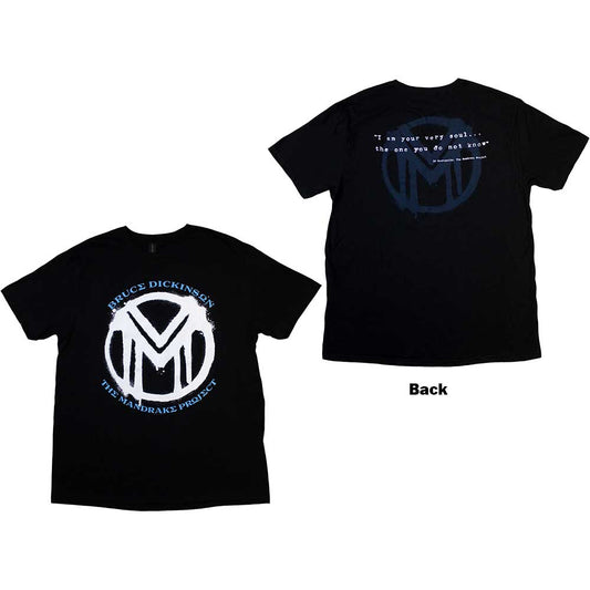 Bruce Dickinson The Mandrake Project [T-Shirt] Officially Licensed