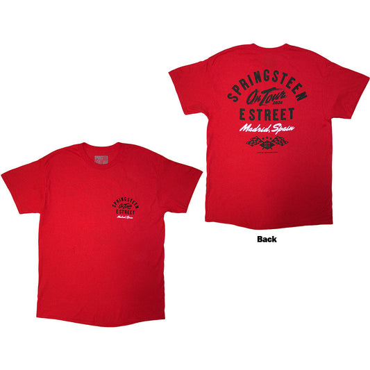 Bruce Springsteen Tour '24 Madrid Event [T-Shirt] Officially Licensed