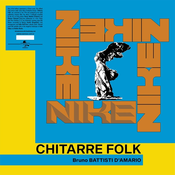 BRUNO BATTISTI D'AMARIO - Chitarre Folk Vinyl Record