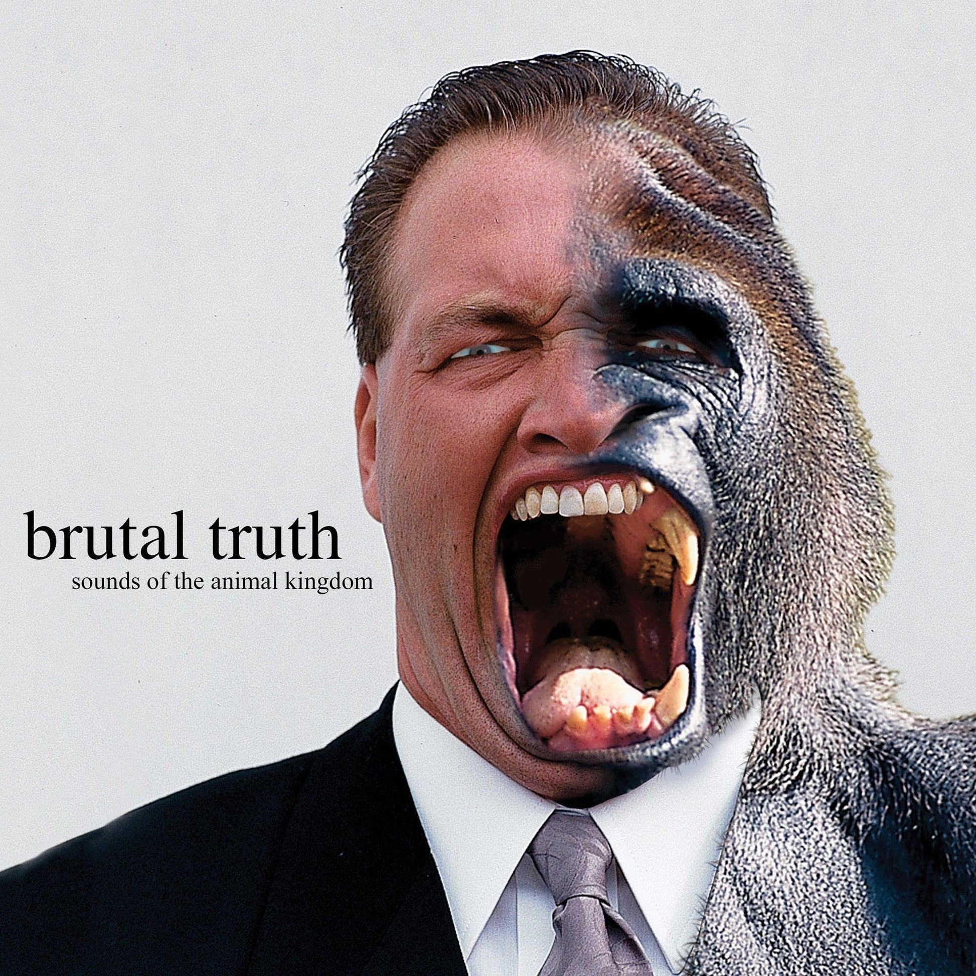 Brutal Truth - Sounds Of The Animal Kingdom (2026 Reissue) [Bone White With Splatter] [2LP] [Vinyl] Vinyl Record