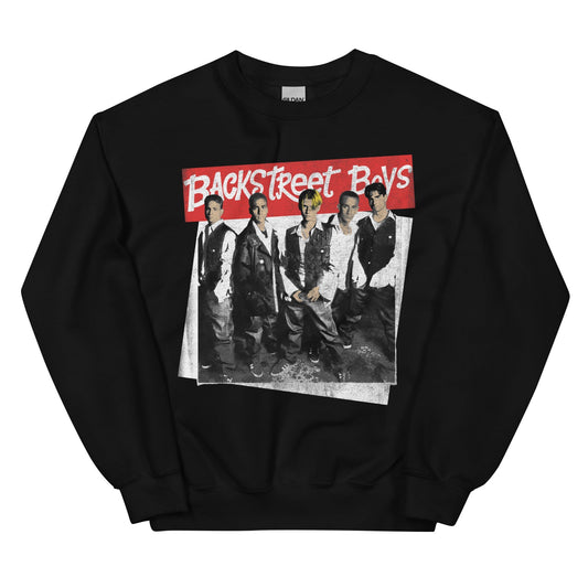 Backstreet Boys Everybody Officially Licensed Crewneck Sweatshirt Black