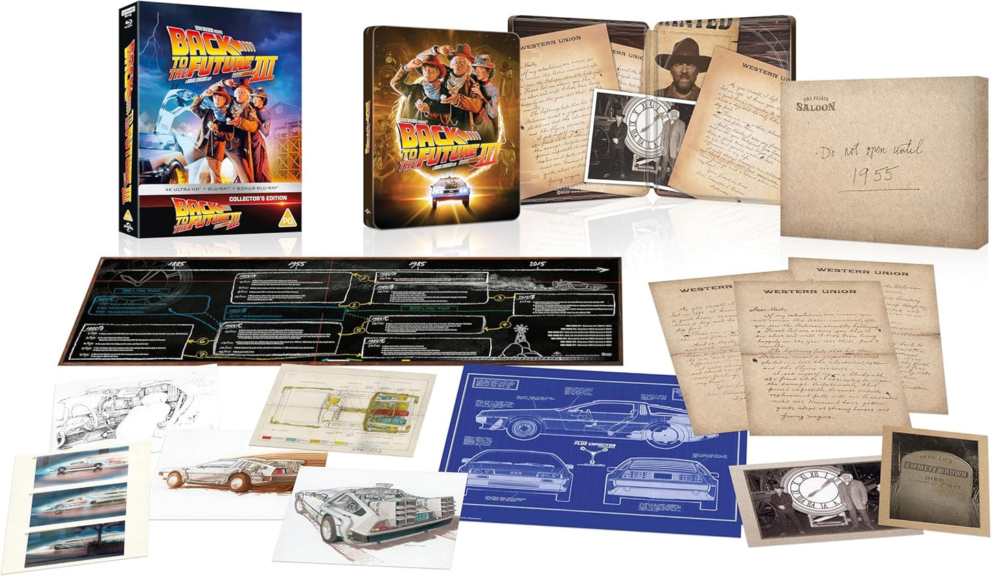 Back to the Future III - Collector's Edition Steelbook (4K Ultra HD + Blu-ray)