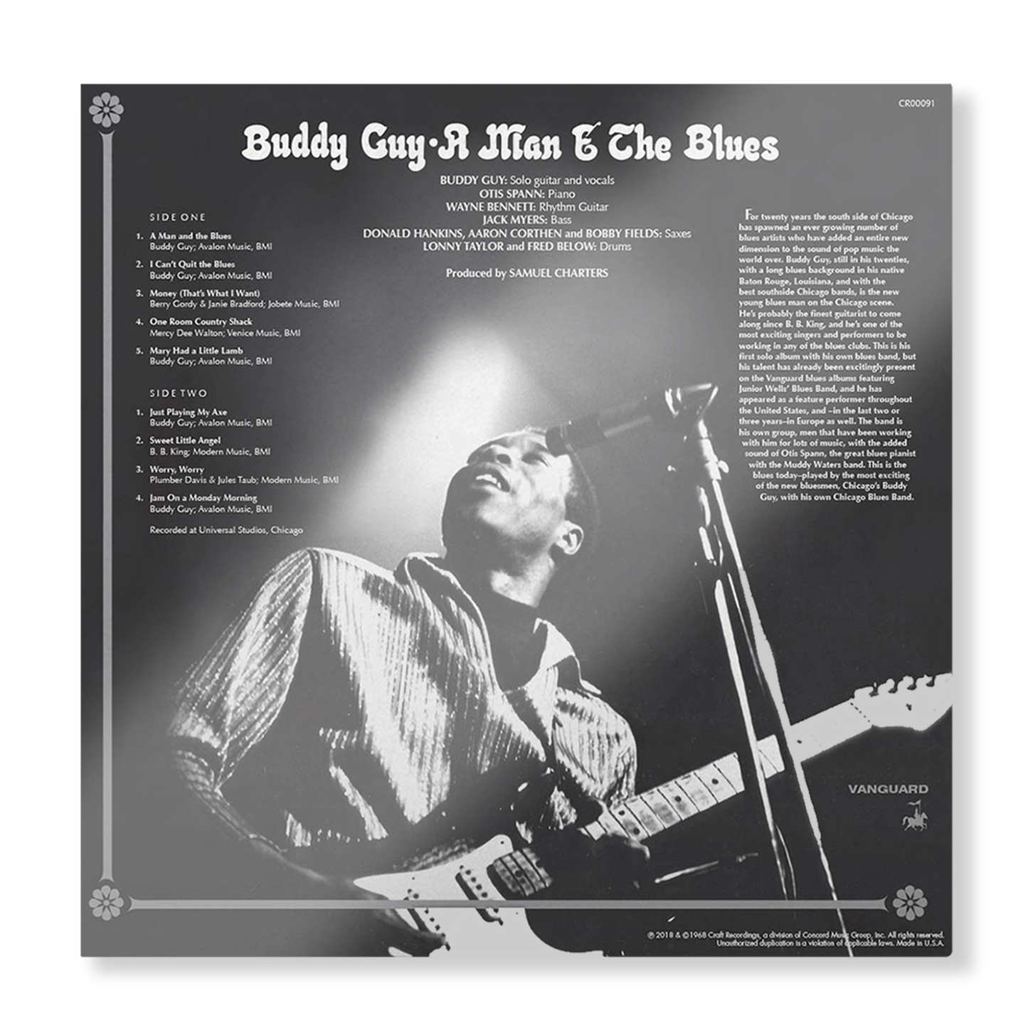 A Man and The Blues (180g LP) Vinyl Record