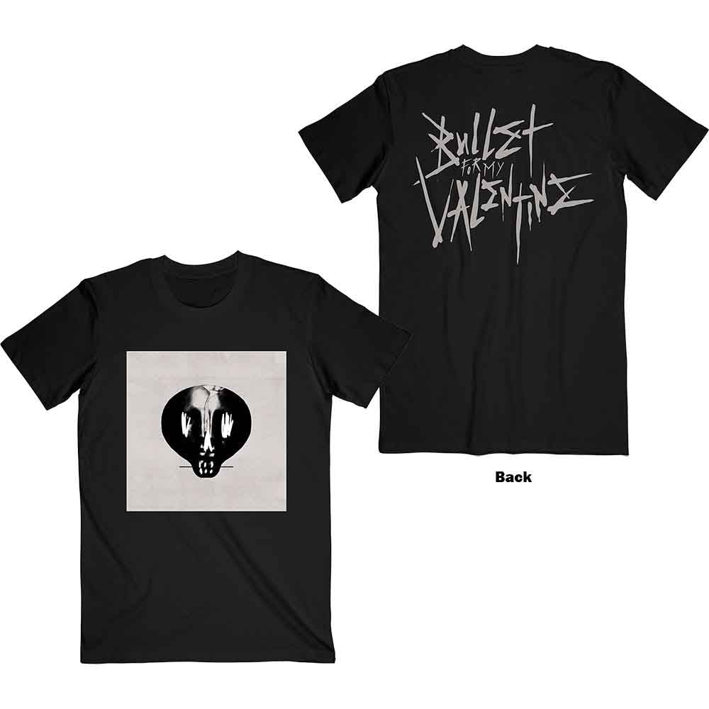 Bullet For My Valentine Album Cropped & Large Logo [T-Shirt] Officially Licensed