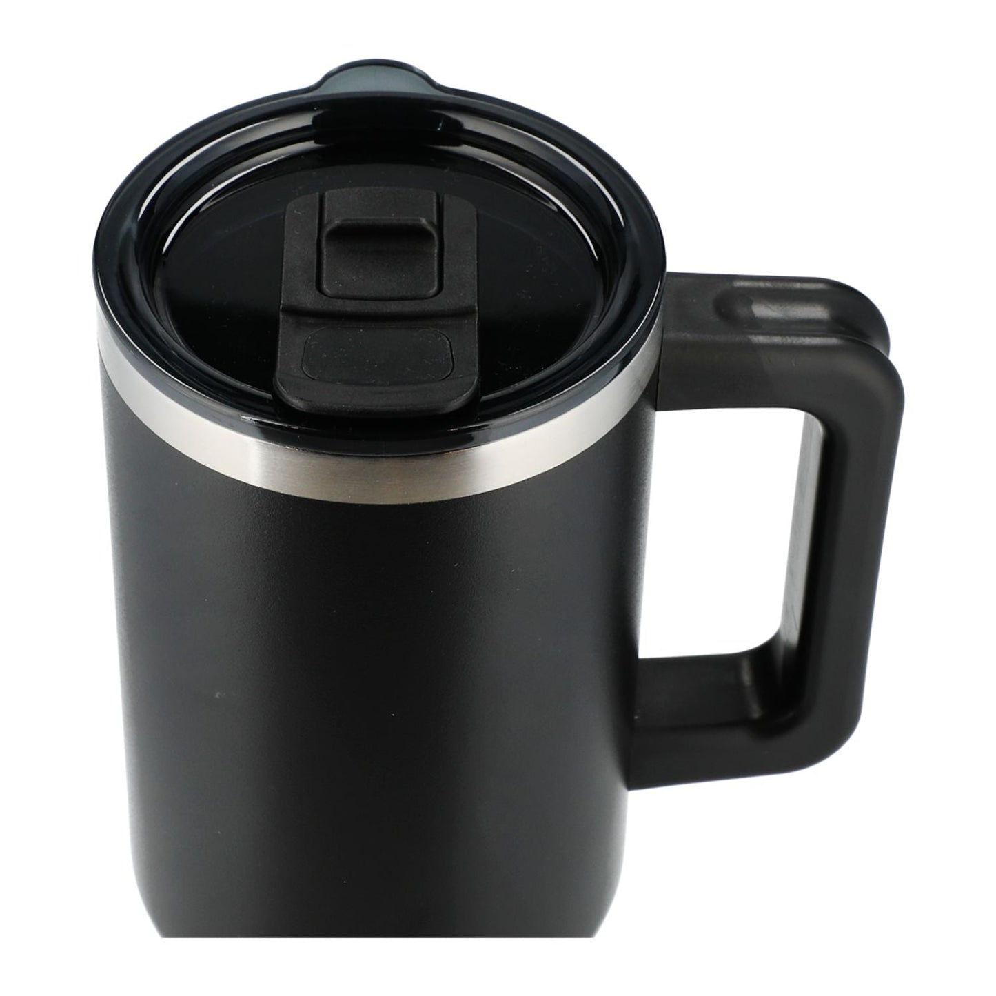 Bush 40oz Tumbler Drinking Cup With Lid and Straw Black