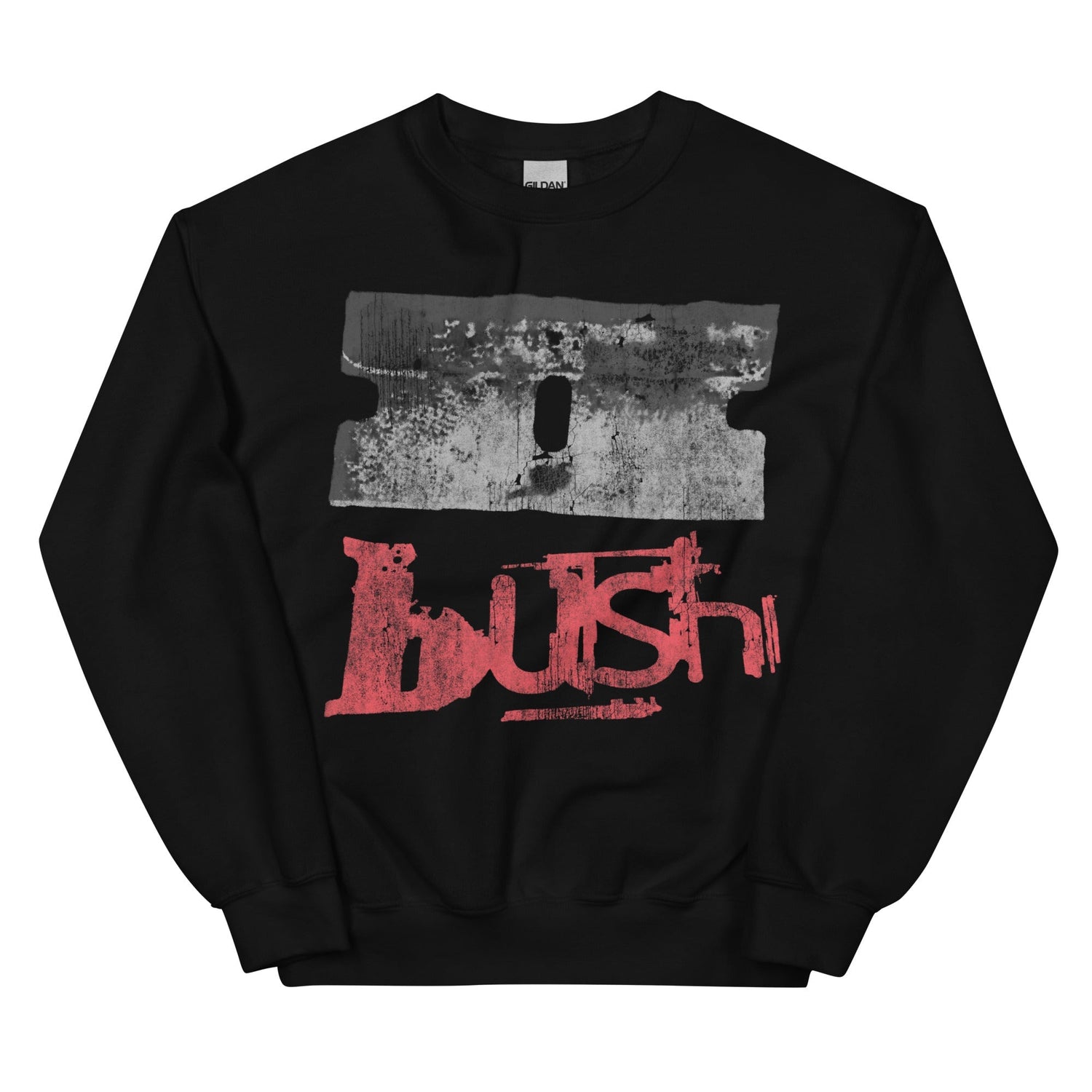 Bush Straight No Chaser Officially Licensed Crewneck Sweatshirt Black