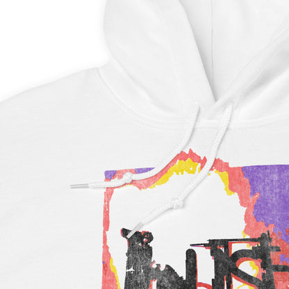 Bush Razorblade Suitcase Officially Licensed Hoodie Sweatshirt White