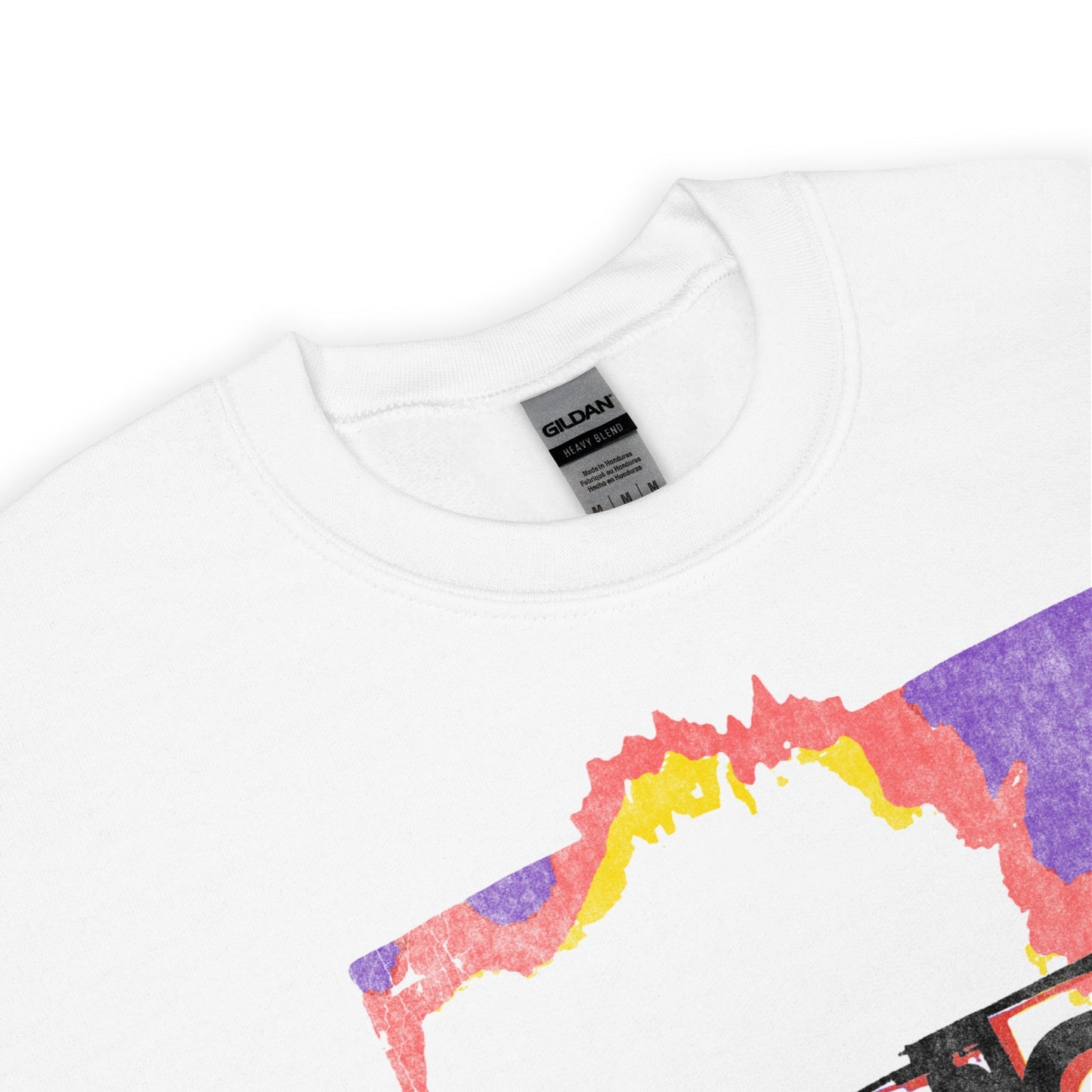 Bush Razorblade Suitcase Officially Licensed Crewneck Sweatshirt White