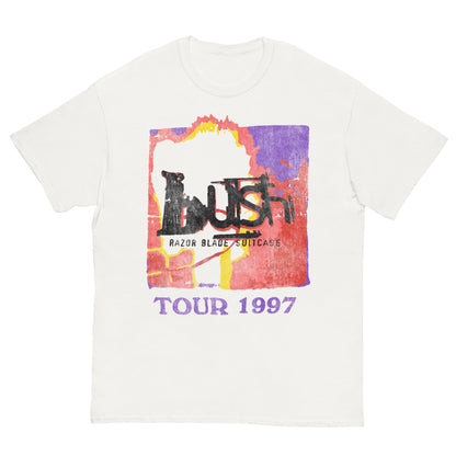 Bush Razorblade Suitcase Officially Licensed Mens T Shirt White