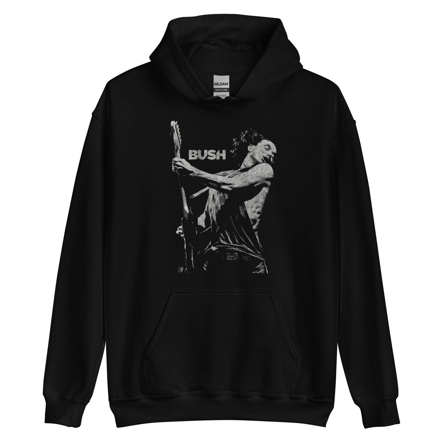 Bush Gavin Live on Stage Officially Licensed Hoodie Sweatshirt Black