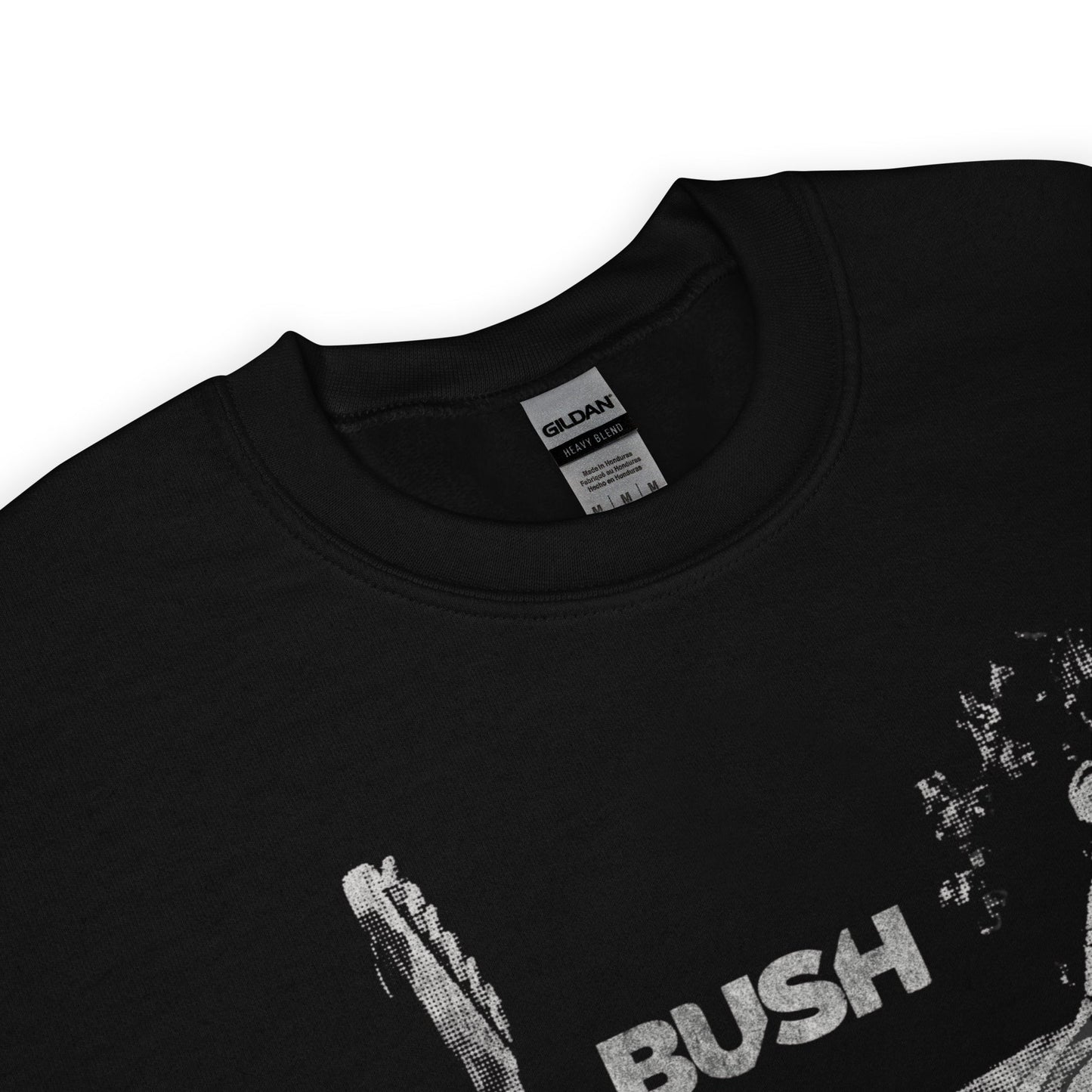 Bush Gavin Guitar Solo Officially Licensed Crewneck Sweatshirt Black