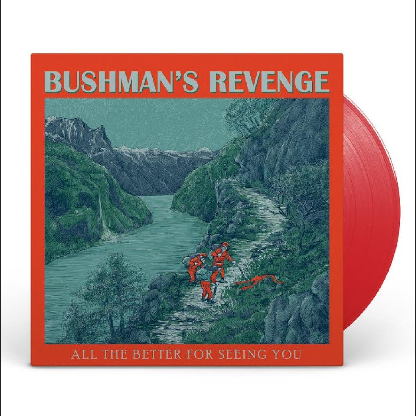 BUSHMAN'S REVENGE - All The Better For Seeing You (Red Vinyl) [Vinyl] Vinyl Record