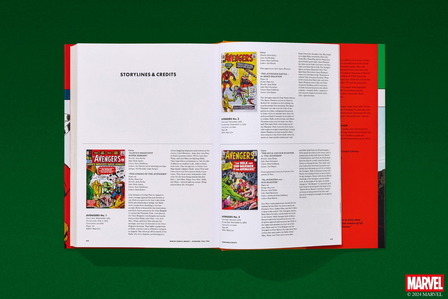Marvel Comics Library. Avengers. 1963–1965 (English) Book