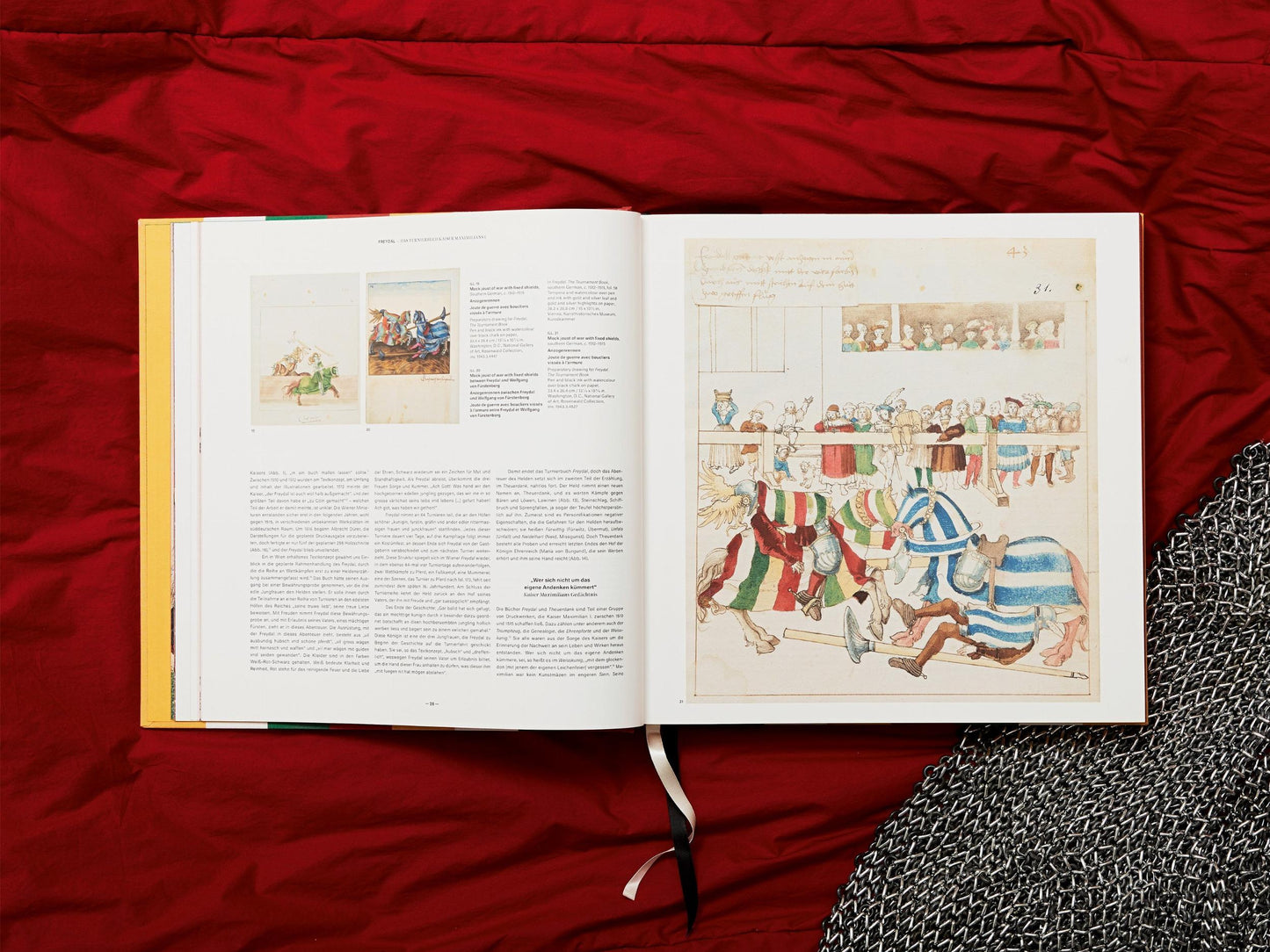 Freydal. Medieval Games. The Book of Tournaments of Emperor Maximilian I (German, French, English) Book