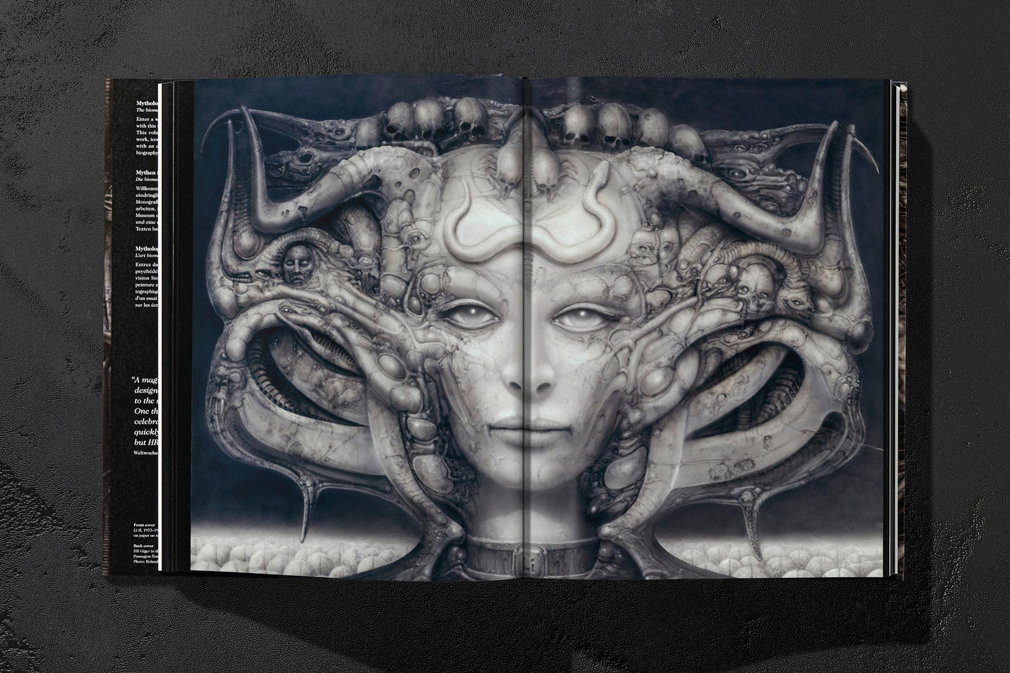HR Giger (German, French, English) Book