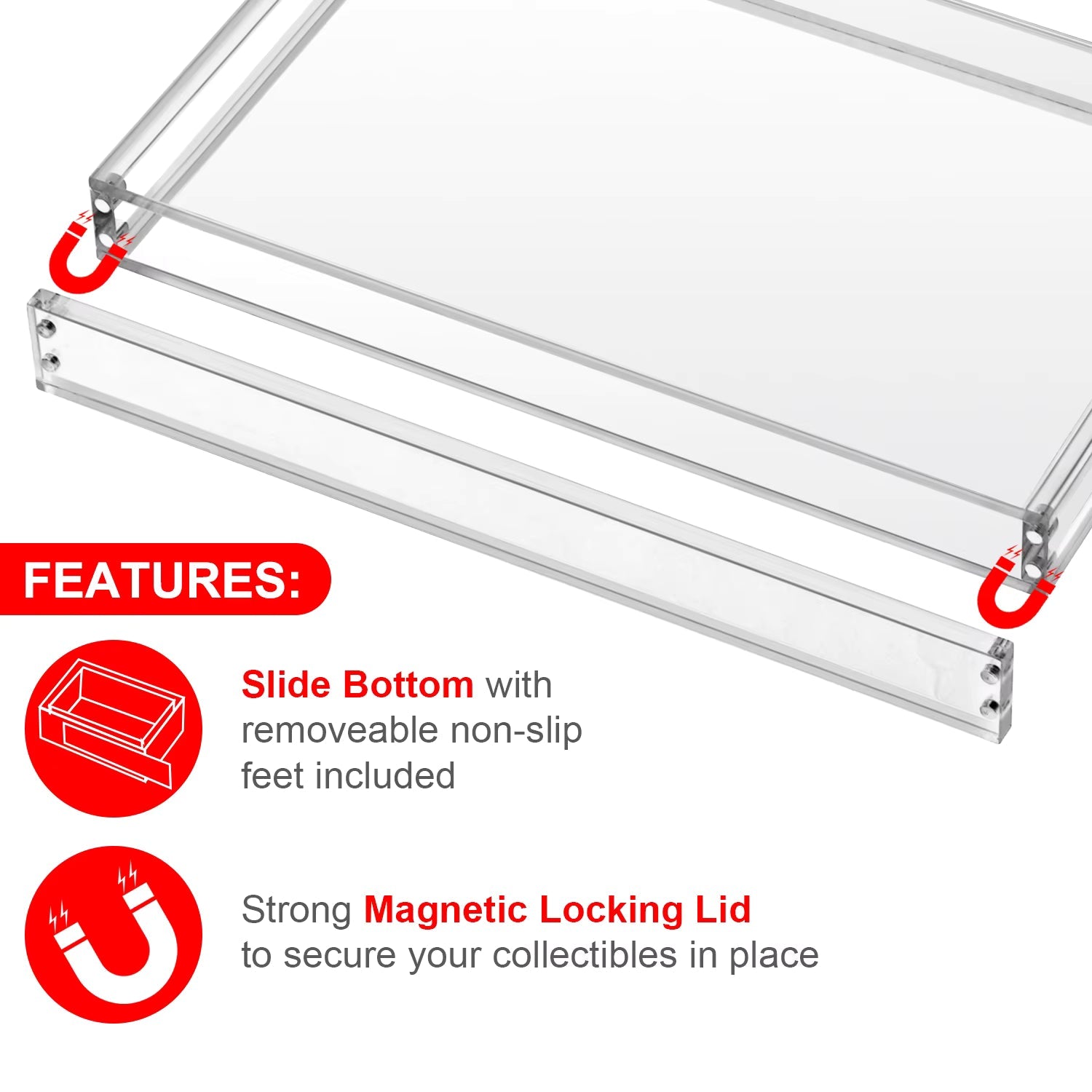 PMV Premium Magnetic Acrylic Steelbook Display Case