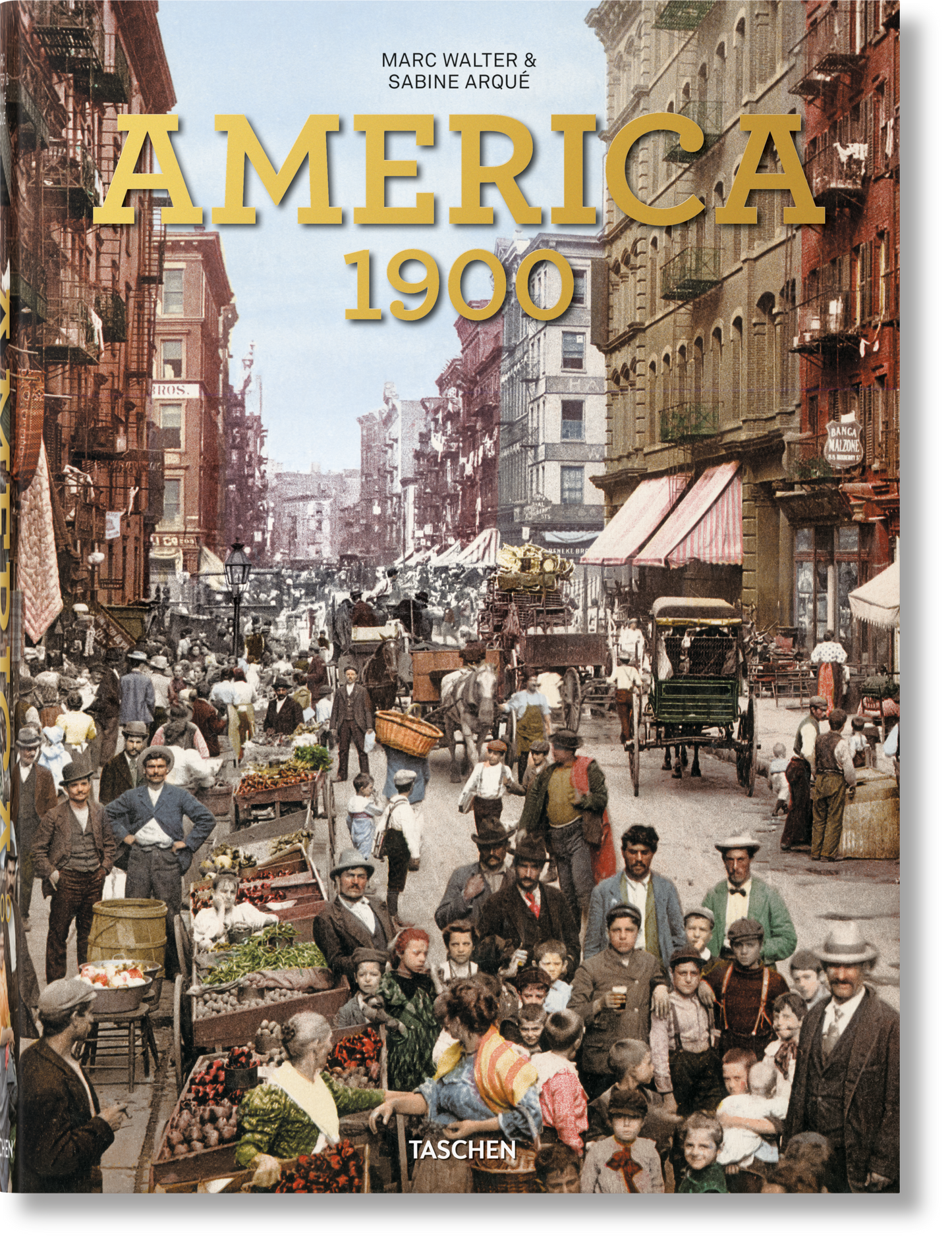 America 1900 (German, French, English) Book