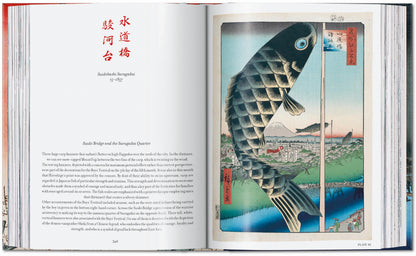 Hiroshige. One Hundred Famous Views of Edo. 45th Ed. (German, French, English) Book