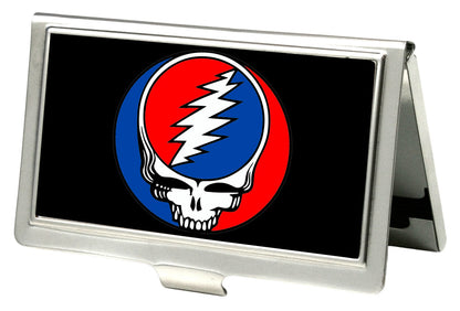 Grateful Dead Steal Your Face Black Business Card Holder