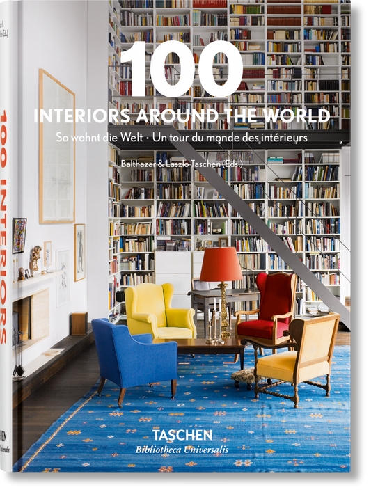 100 Interiors Around the World (German, French, English) Book