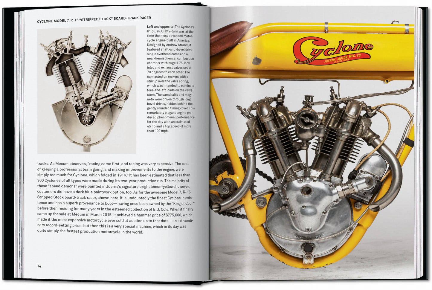 Motorcycles. 45th Ed. (English) Book