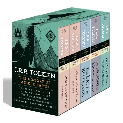 The History of Middle-Earth 5-Book Boxed Set: The Book of Lost Tales 1, the Book of Lost Tales 2, the Lays of Beleriand, the Shaping of Middle-Earth,