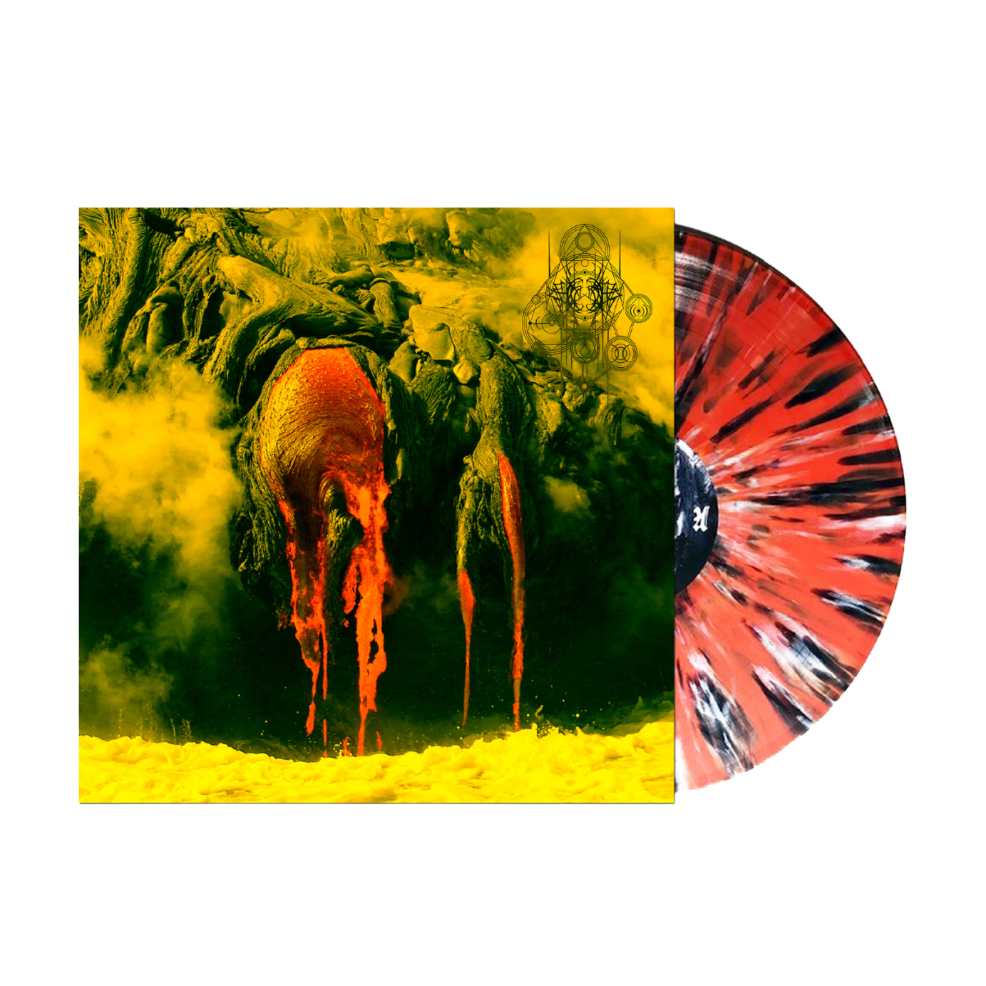 Nekrasov - Lust of Consciousness - Lava Orange w/ Black & Vapour LP Vinyl Record