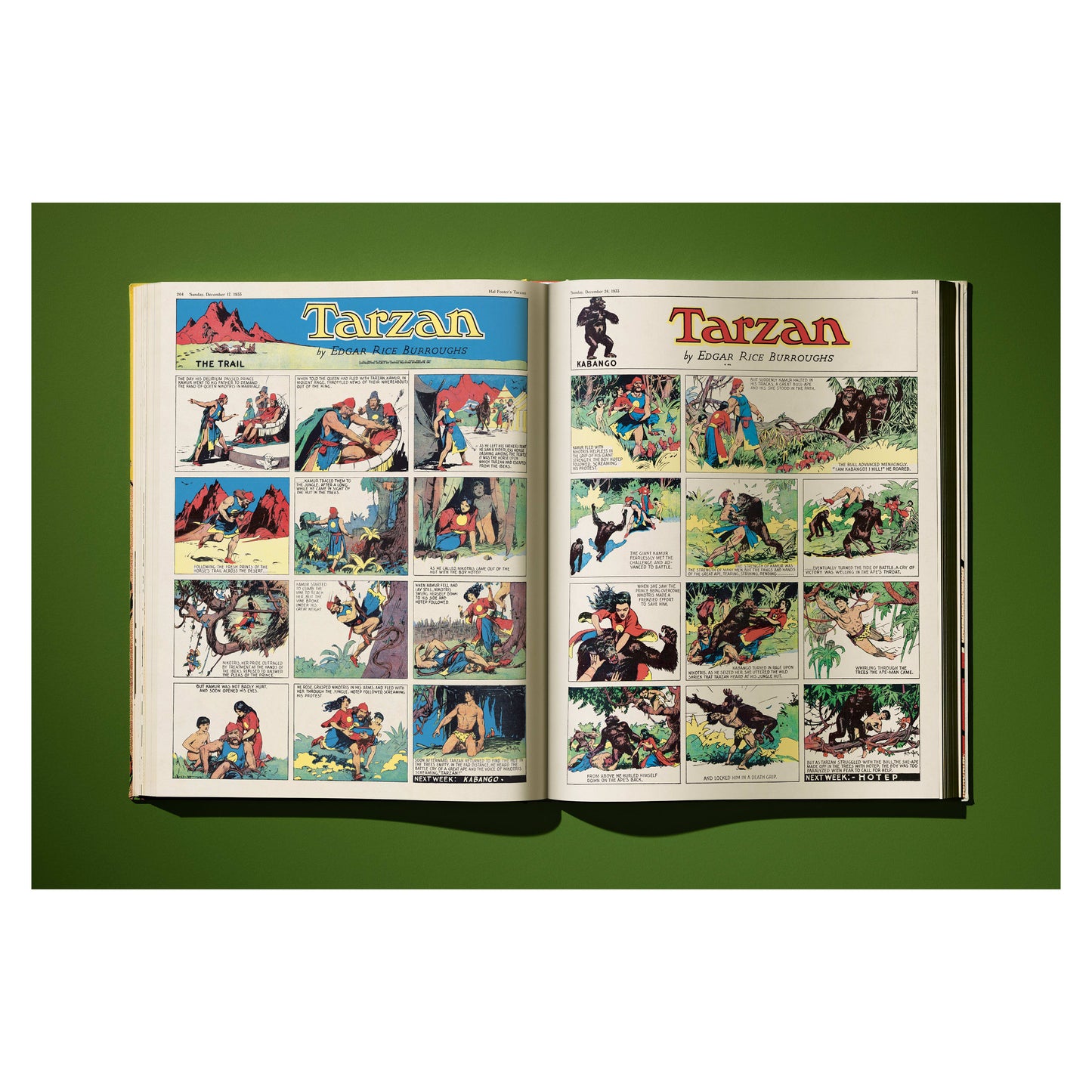 Hal Foster’s Tarzan. The Complete Sunday Comics 1931–1937 (German, French, English) Book