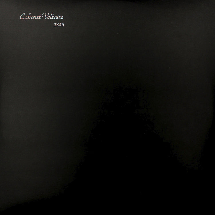 Cabaret Voltaire - 3X45 [Vinyl] Vinyl Record