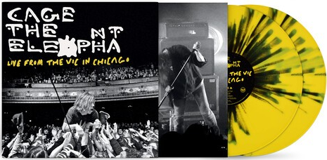 Cage The Elephant - Live From The Vic In Chicago (RSD Exclusive, Limited Edition, Vibrant Yellow & Black Splatter Colored Vinyl) (2 Lp's) [Vinyl] Vinyl Record