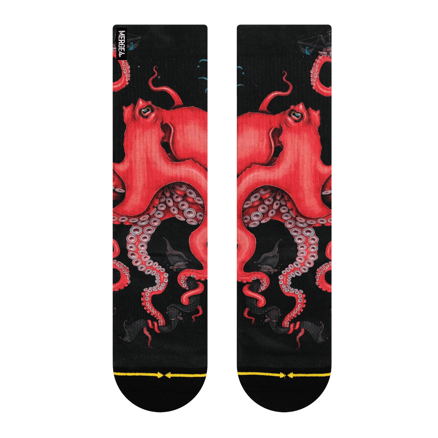 Caia Koopman Octopus Adult Crew Socks