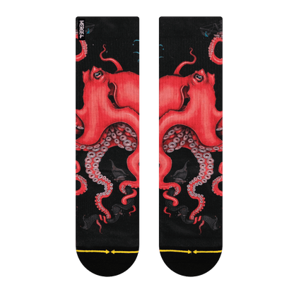 Caia Koopman Octopus Adult Crew Socks