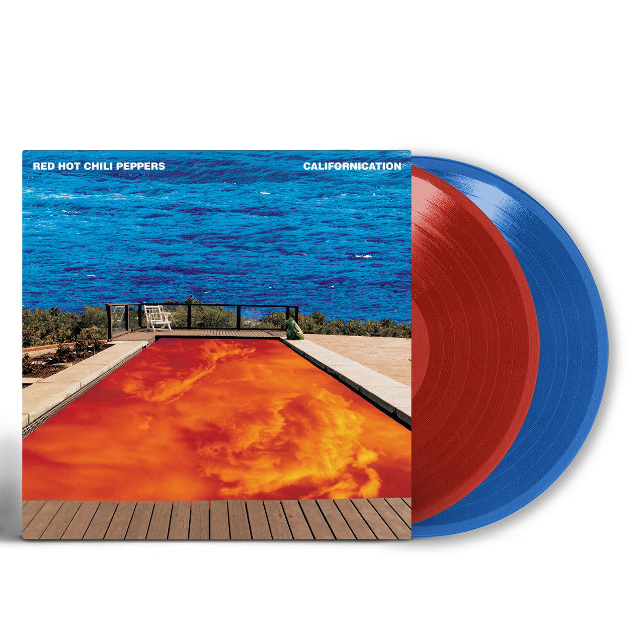 RED HOT CHILI PEPPERS - Californication 2LP (Red & Ocean Blue Vinyl) [Vinyl] Vinyl Record